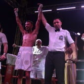 Baldo Mira en la celebración tras convertirse en campeón europeo