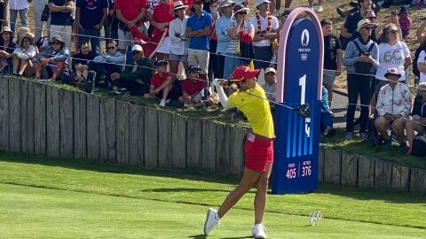 Azahara Mu&ntilde;oz en su debut en los Juegos Ol&iacute;mpicos