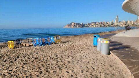 lavapies estropeado en Benidorm