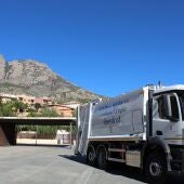 Subida de la basura en Finestrat