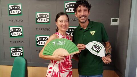 Andr&eacute;s Coves con Mayte Vilaseca