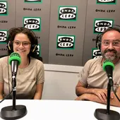 Jose Santamaría y María Agulló, técnicos del parque natural de Serra Gelada Jose Santamaría y María Agulló, técnicos del parque natural de Serra Gelada