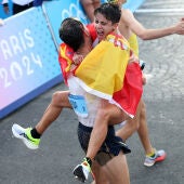 María Pérez y Álvaro Martín, oro en marcha 