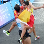 María Pérez y Álvaro Martín, oro en marcha María Pérez y Álvaro Martín, oro en marcha