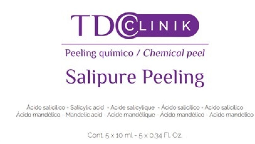 La AEMPS informa del cese de comercialización y retirada del mercado del cosmético TDC Clinik - Salipure Peeling Chemica