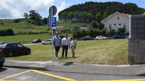 El aparcamiento disuasorio de Liencres con 60 plazas abre al público El aparcamiento disuasorio de Liencres con 60 plazas abre al público
