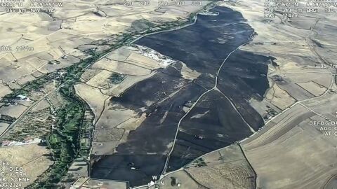 Desactivado el nivel 1 de peligrosidad en 3 incendios forestales en Monroy, Peraleda de la Mata y Arroyo de la Luz