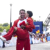 Álvaro Martín Uriol y María Pérez. Paris 2024
