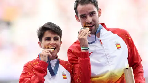 María Pérez y Álvaro Martín, oro en los JJOO de París 2024 María Pérez y Álvaro Martín, oro en los JJOO de París 2024