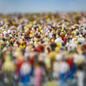 Imagen genérica que representa superpoblación y multitud