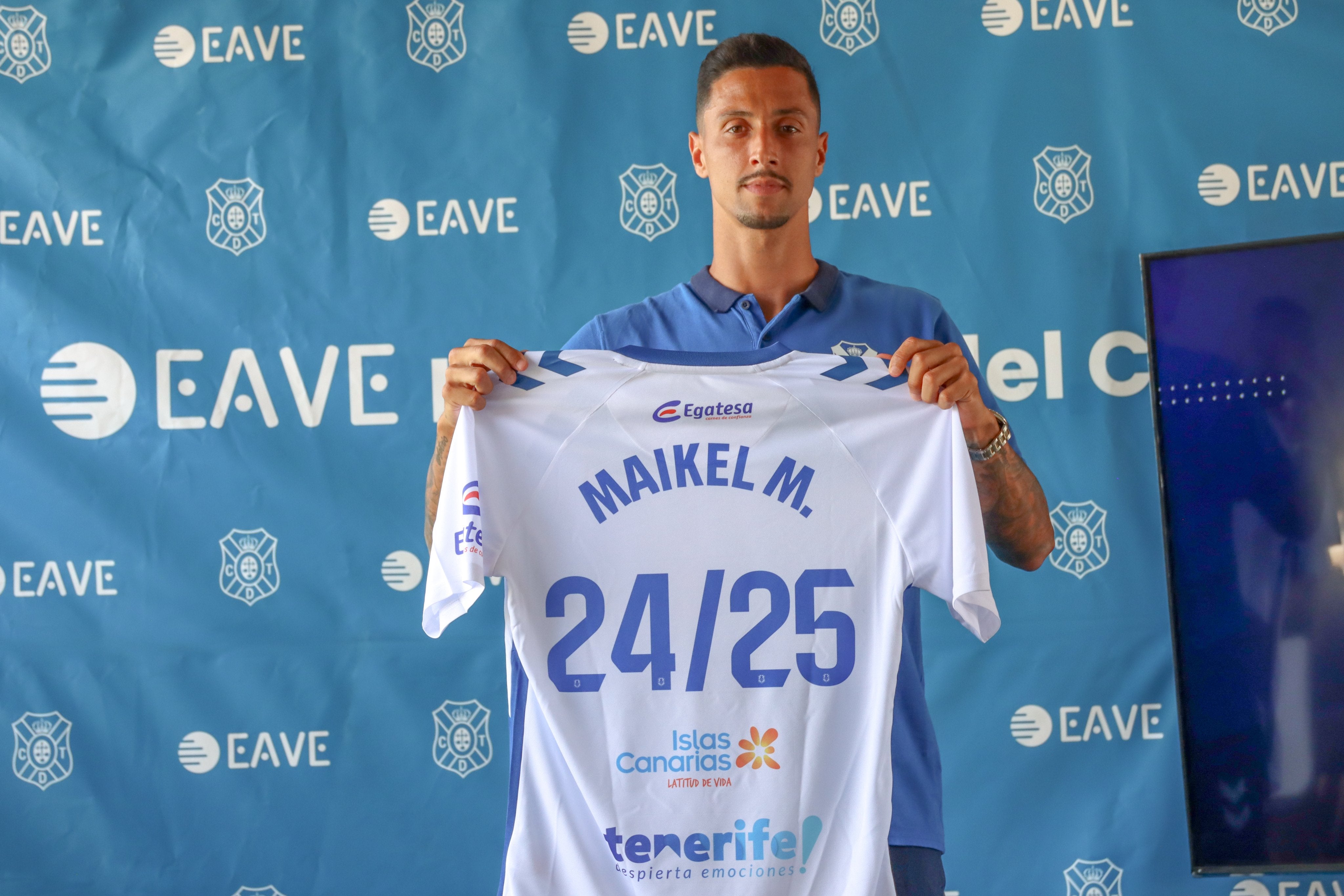 Maikel Mesa: "Necesitaba jugar en el Tenerife" Maikel Mesa: "Necesitaba jugar en el Tenerife"