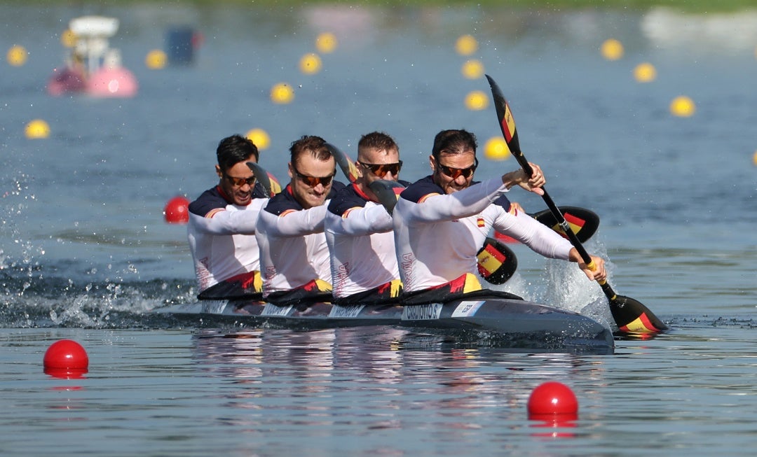 El K4-500 consigue un bronce en París 2024 y la 13ª medalla para España El K4-500 consigue un bronce en París 2024 y la 13ª medalla para España