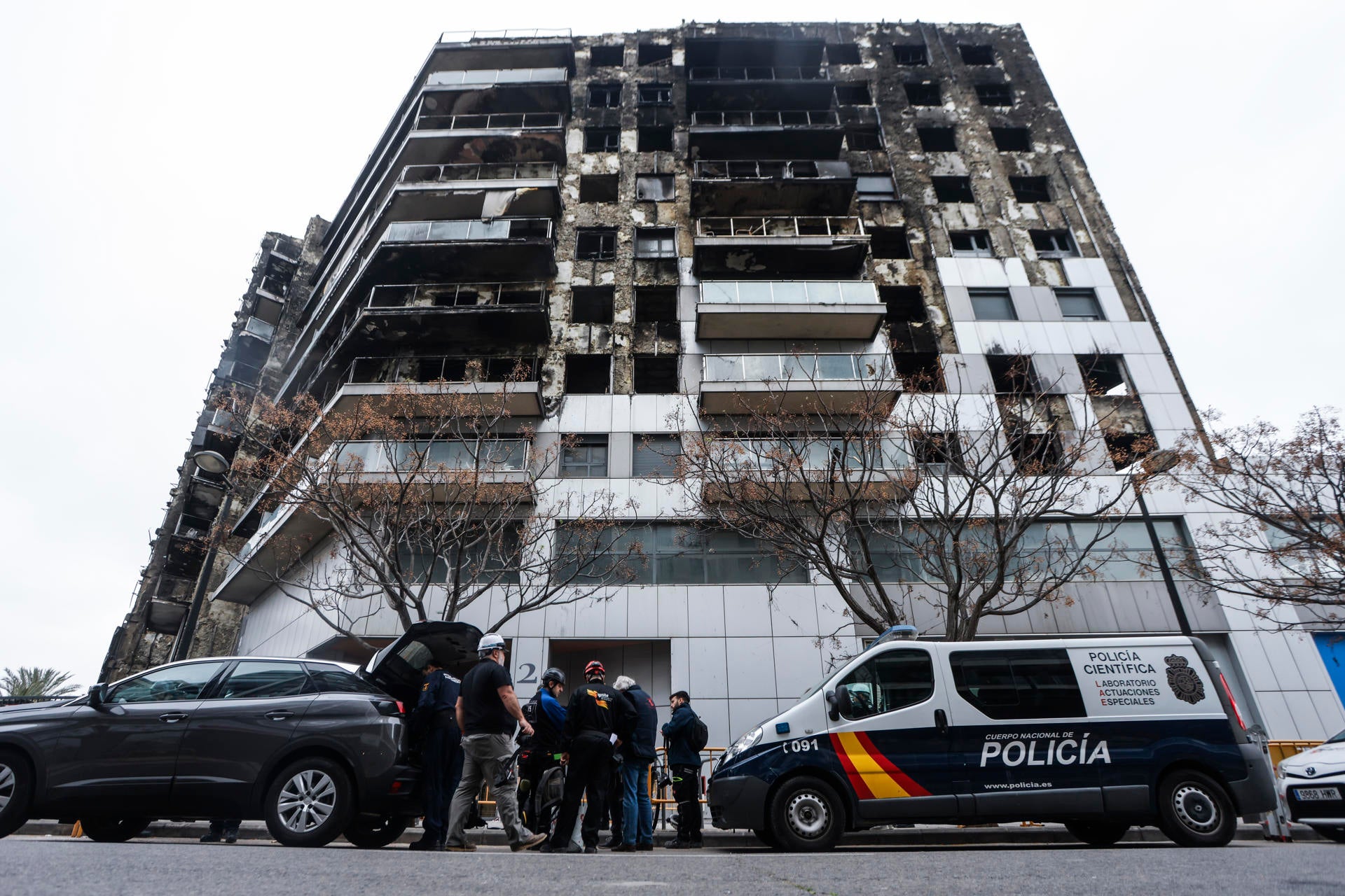 El edificio de Campanar de València, arrasado por un incendio el pasado mes de febrero, será desescombrado en próximas semanas El edificio de Campanar de València, arrasado por un incendio el pasado mes de febrero, será desescombrado en próximas semanas