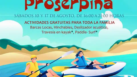 “Vive Proserpina” llena de deporte y actividades para todas las edades el embalse romano “Vive Proserpina” llena de deporte y actividades para todas las edades el embalse romano