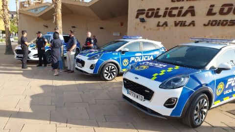 La Polic&iacute;a Local de Villajoyosa adquiere tres autom&oacute;viles y dos motocicletas 