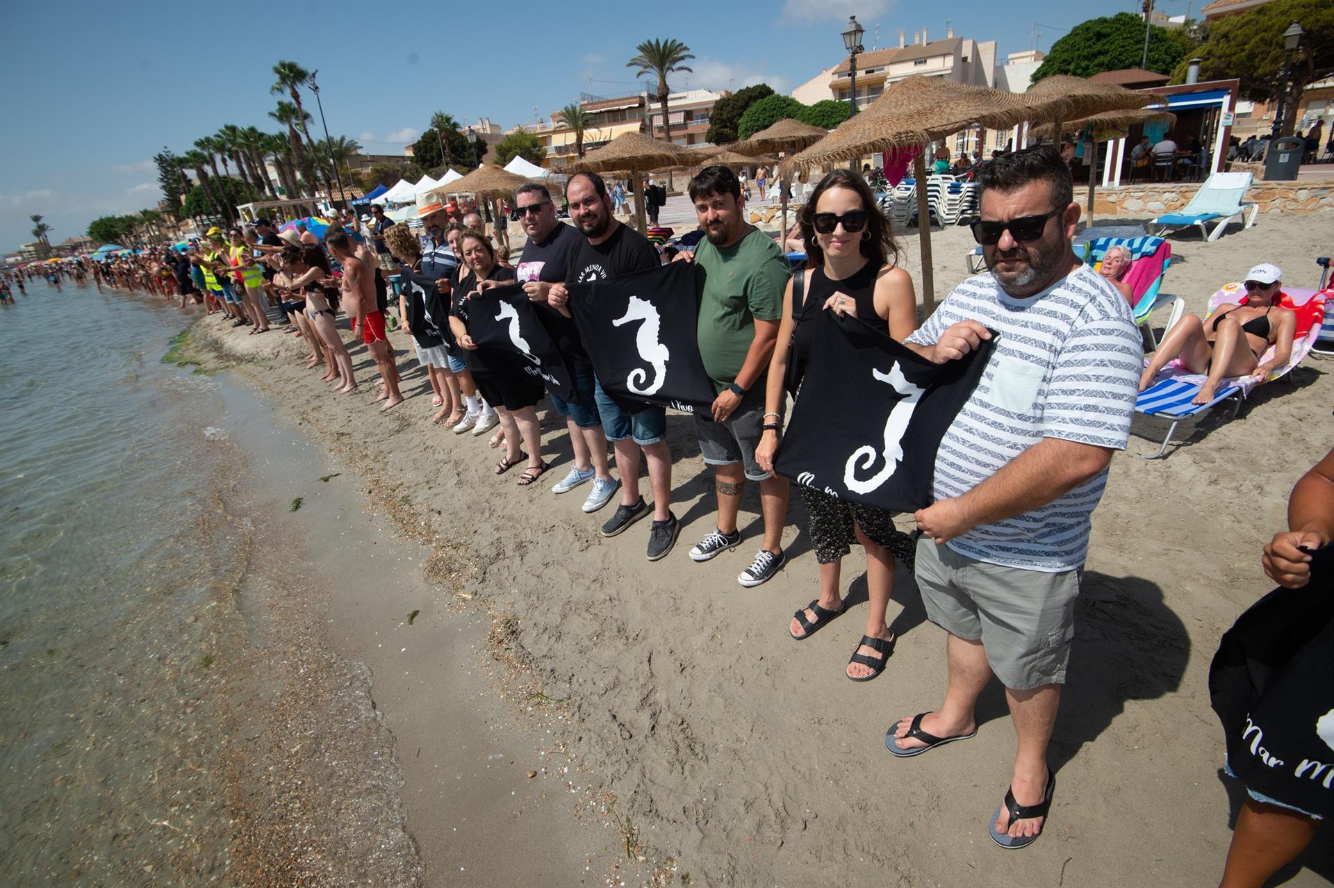 Abrazo al Mar Menor el 10 de agosto por cuarto año consecutivo Abrazo al Mar Menor el 10 de agosto por cuarto año consecutivo
