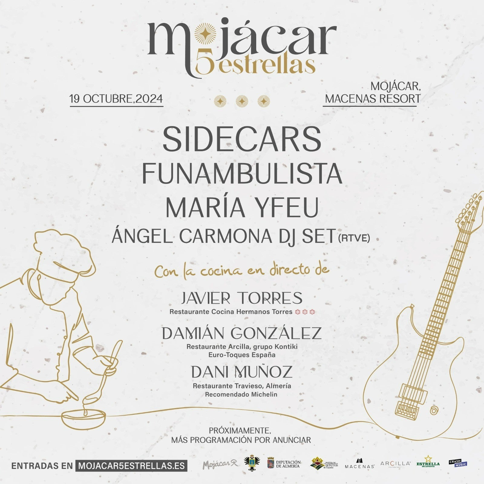 Nace 'Mójacar 5 estrellas' con ritmo y sabor Nace 'Mójacar 5 estrellas' con ritmo y sabor