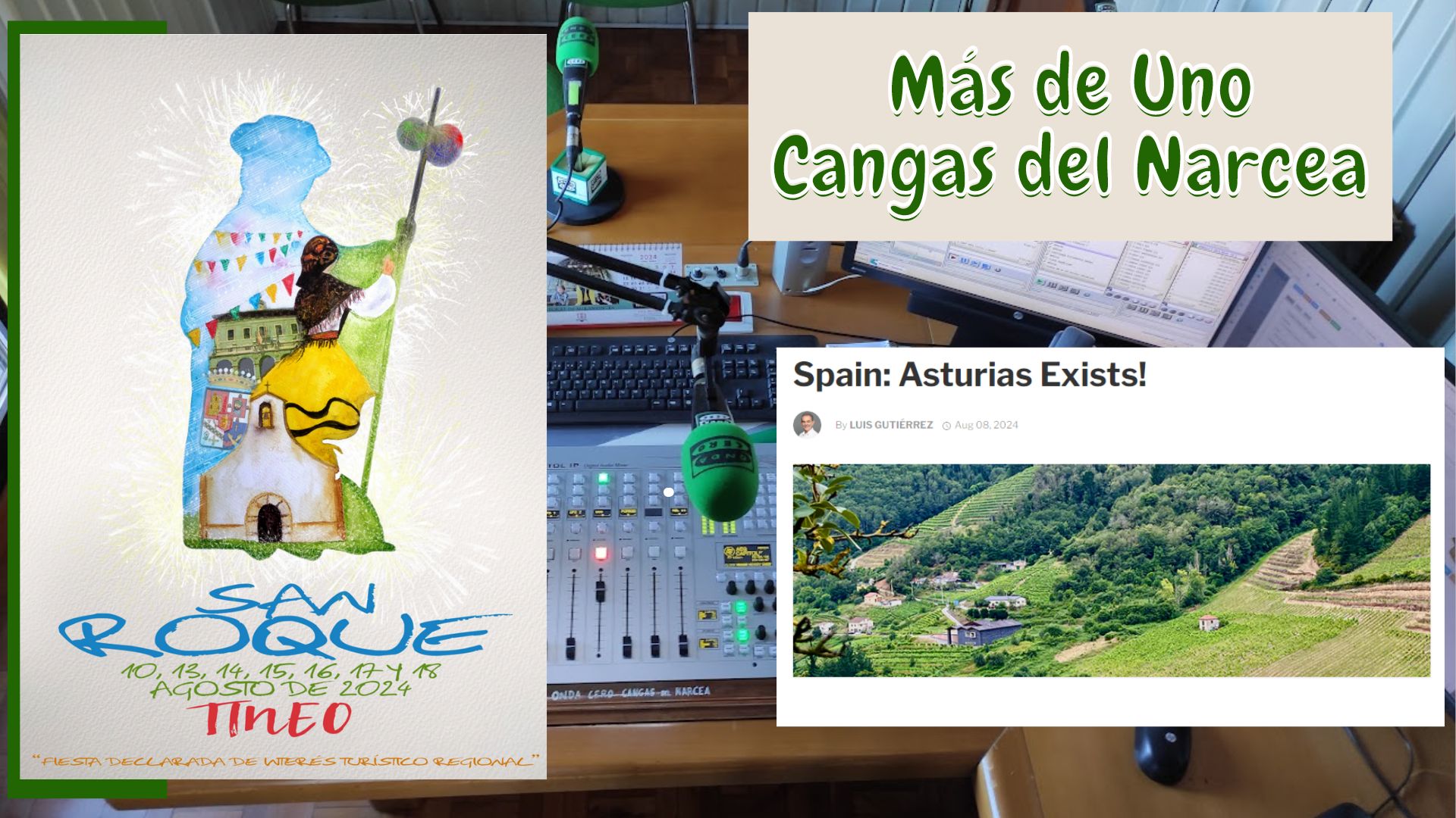 Más de Uno Cangas del Narcea 9/08/2024 Más de Uno Cangas del Narcea 9/08/2024