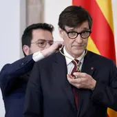 Illa se compromete a "unir" a los catalanes ante el avance de "planteamientos divisivos" Illa se compromete a "unir" a los catalanes ante el avance de "planteamientos divisivos"