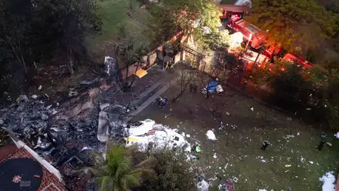 El avión accidentado en Brasil estaba en condición regular y no reportó ninguna emergencia El avión accidentado en Brasil estaba en condición regular y no reportó ninguna emergencia