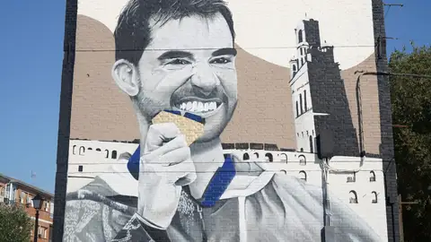 Llerena homenajea a su campeón olímpico Álvaro Martín Uriol Llerena homenajea a su campeón olímpico Álvaro Martín Uriol
