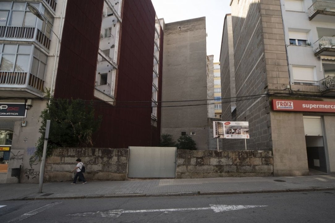 Denuncian arboricidio na Avenida Castelao de Ourense Denuncian arboricidio na Avenida Castelao de Ourense