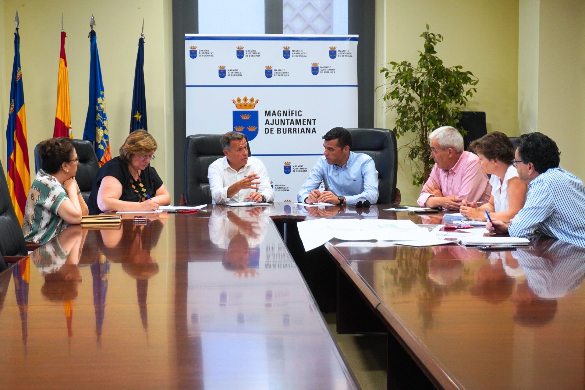 Burriana y Generalitat preparan una hoja de ruta para desbloquear la urbanización de Sant Gregori Burriana y Generalitat preparan una hoja de ruta para desbloquear la urbanización de Sant Gregori