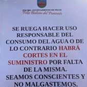 felix-escasez agua