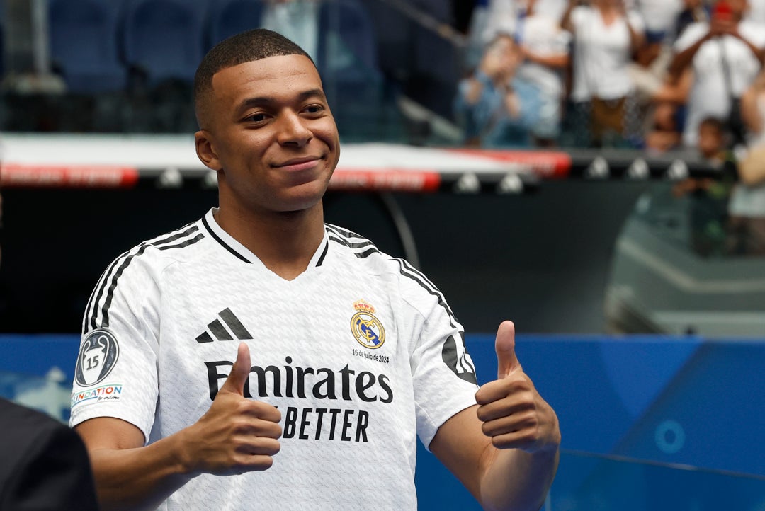 Mbappé, listo para la Supercopa de Europa Mbappé, listo para la Supercopa de Europa