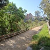 Ladera del río Vinalopó en Elche. 