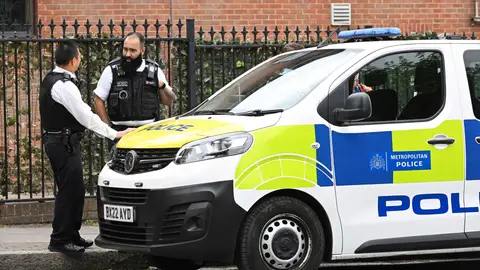 Policía británica Policía británica