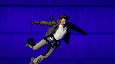 Tom Cruise, protagonista en la clausura de París 2024. Tom Cruise, protagonista en la clausura de París 2024.