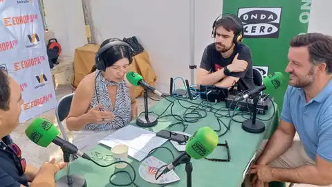 Pablo Ruz y Juan Fco. Pérez Llorca en el Racó de Onda Cero Elche Pablo Ruz y Juan Fco. Pérez Llorca en el Racó de Onda Cero Elche