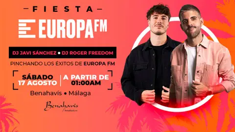 Ven y disfruta de la fiesta de Europa FM en Benahavís Ven y disfruta de la fiesta de Europa FM en Benahavís