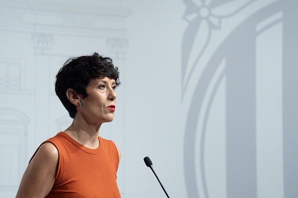 La ministra Elma Saiz resta importancia a la fuga de Puigdemont y pone en valor la "nueva etapa de esperanza en Cataluña" La ministra Elma Saiz resta importancia a la fuga de Puigdemont y pone en valor la "nueva etapa de esperanza en Cataluña"