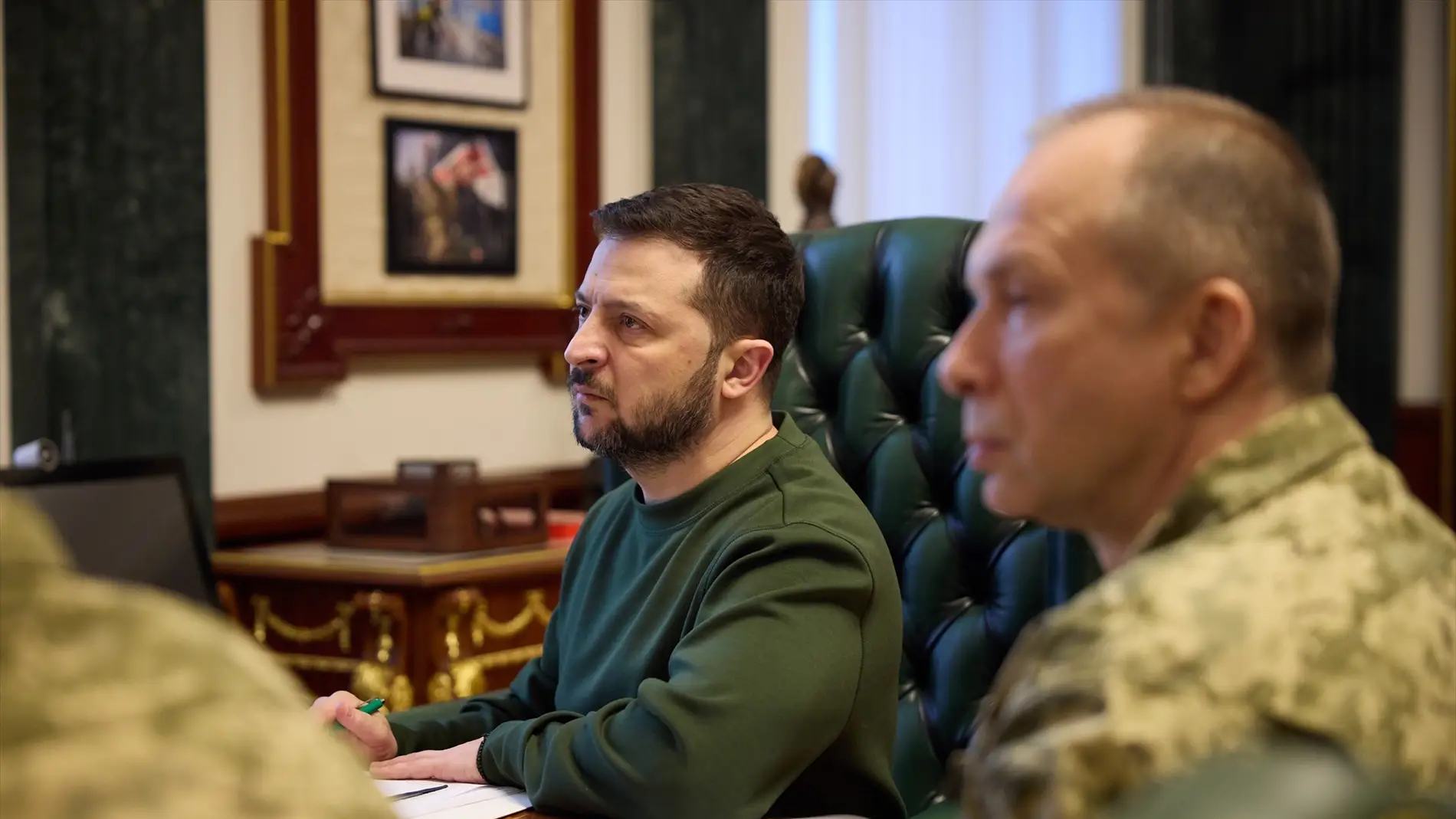 Presidente de Ucrania Volodimir Zelenski Presidente de Ucrania Volodimir Zelenski