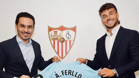 Álvaro Fernández ya es portero del Sevilla Álvaro Fernández ya es portero del Sevilla