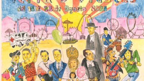 Cartel de la Feria y Fiestas de Ciudad Real 2024