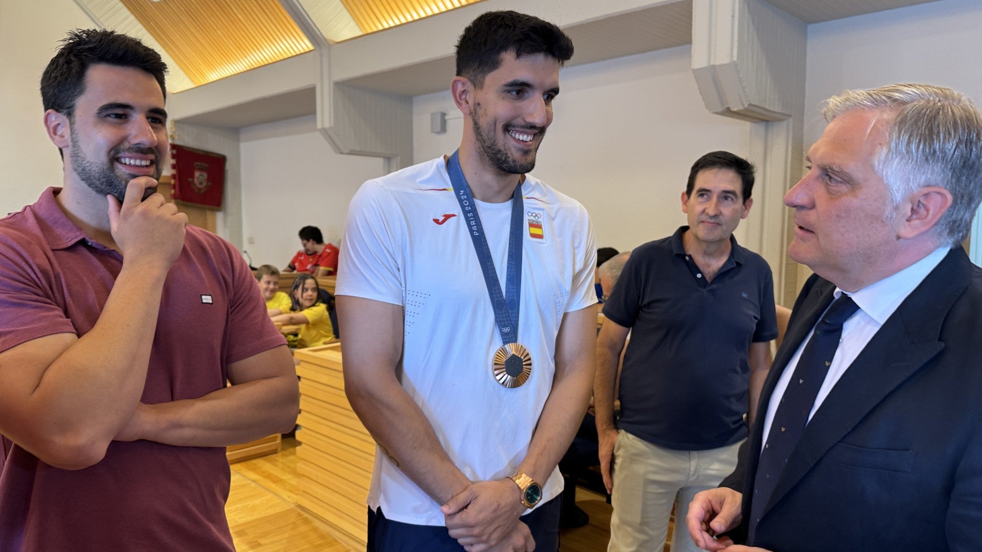 Ciudad Real rinde homenaje al medallista olímpico Miguel Sánchez-Migallón Ciudad Real rinde homenaje al medallista olímpico Miguel Sánchez-Migallón