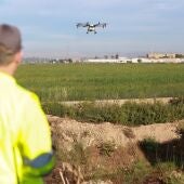 Tareas contra los mosquitos mediante drones