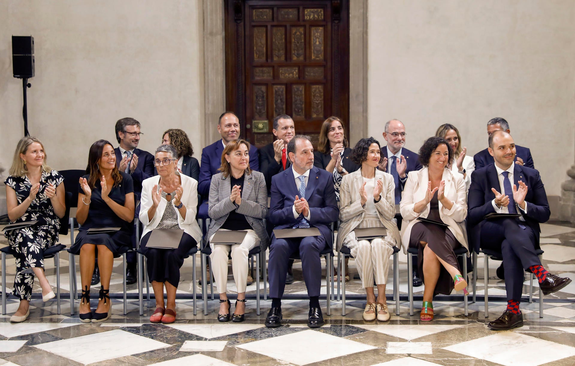 Salvador Illa dirige hoy la primera reunión de su nuevo Govern Salvador Illa dirige hoy la primera reunión de su nuevo Govern