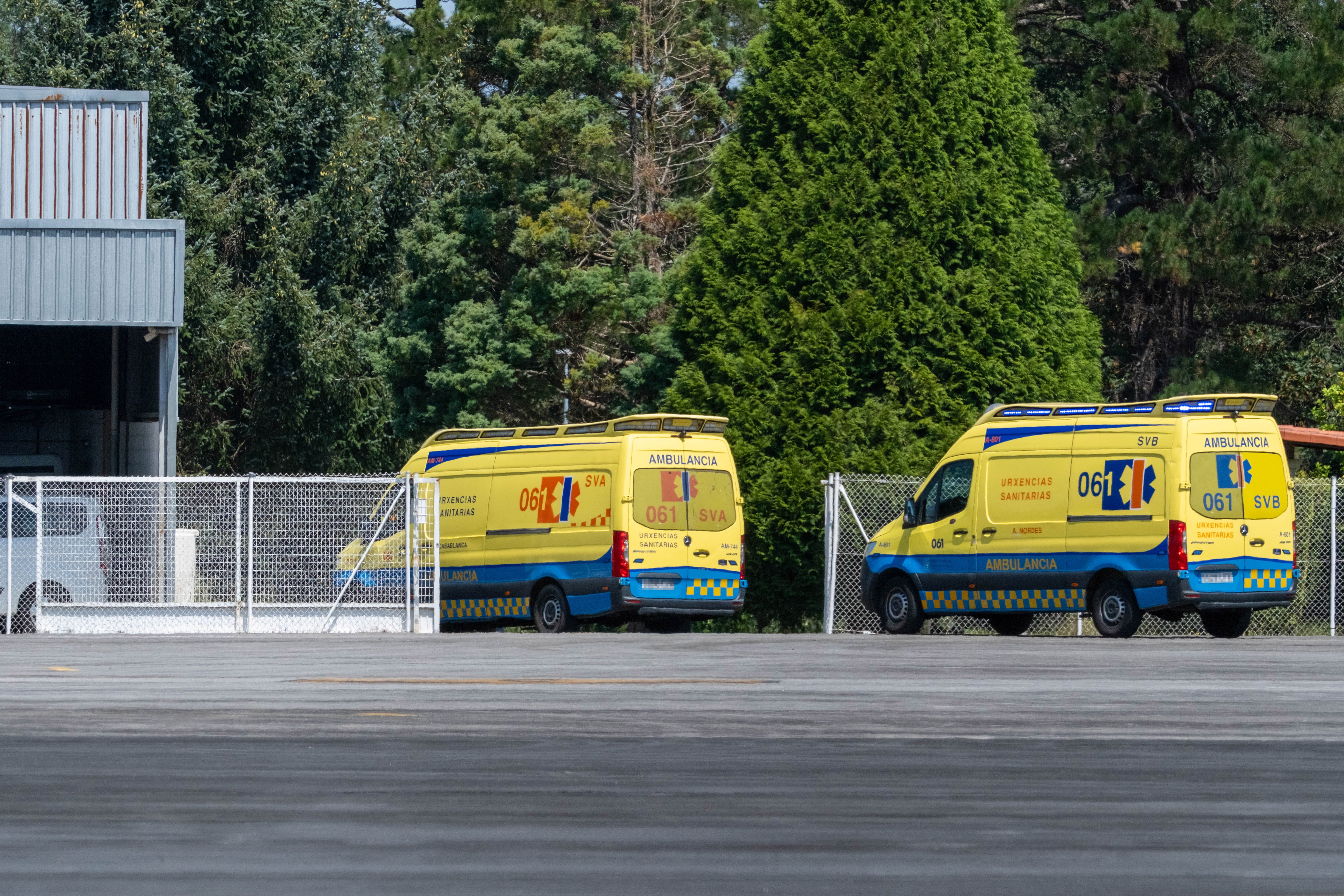 Muere un trabajador al caer desde 10 metros de altura en Santiago de Compostela Muere un trabajador al caer desde 10 metros de altura en Santiago de Compostela