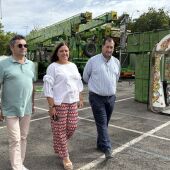 Responsables del Ayuntamiento y feriantes han visitado el recinto ferial
