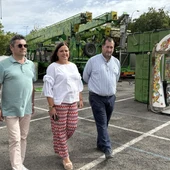 Responsables del Ayuntamiento y feriantes han visitado el recinto ferial Responsables del Ayuntamiento y feriantes han visitado el recinto ferial