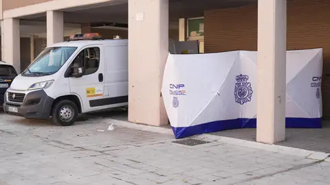 Un dispositivo policial en el lugar donde han ocurrido los hechos, a 12 de agosto de 2024, en Valladolid, Castilla y León Un dispositivo policial en el lugar donde han ocurrido los hechos, a 12 de agosto de 2024, en Valladolid, Castilla y León