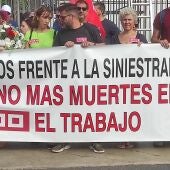 "Unidos frente a la siniestralidad. No más muertes en el trabajo"