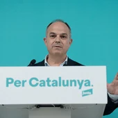 Imagen de archivo. El secretario general de Junts, Jordi Turull, comparece ante los medios de comunicación. Imagen de archivo. El secretario general de Junts, Jordi Turull, comparece ante los medios de comunicación.