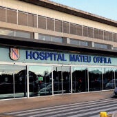 Imagen del hospital Mateu Orfila de Maó. 