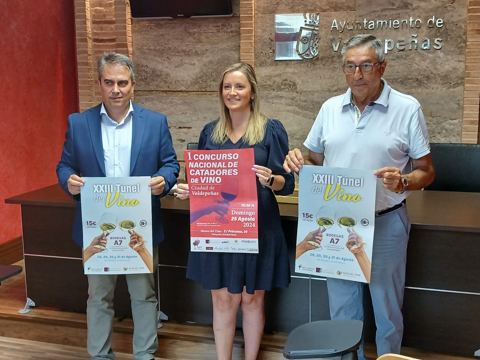 Valdepeñas presenta una nueva edición del Túnel del Vino que va a contar con el regreso del Concurso Nacional de Catadores de Vino Valdepeñas presenta una nueva edición del Túnel del Vino que va a contar con el regreso del Concurso Nacional de Catadores de Vino