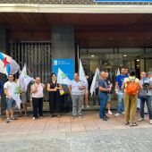 Manifestación gandeiros Sindicato Labrego Ourense 